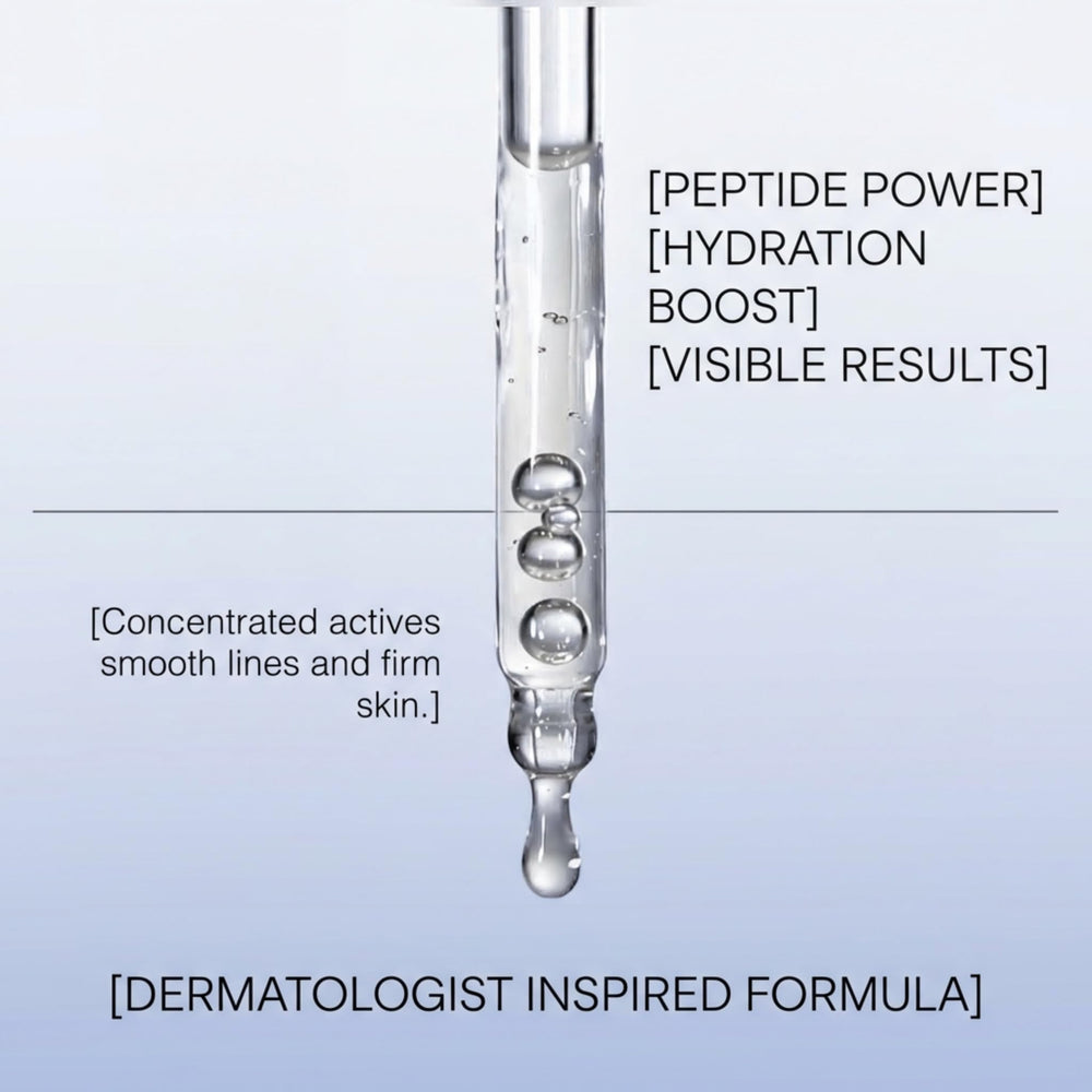 Skin Perfection serum applied to cheek for smooth, non-greasy feel