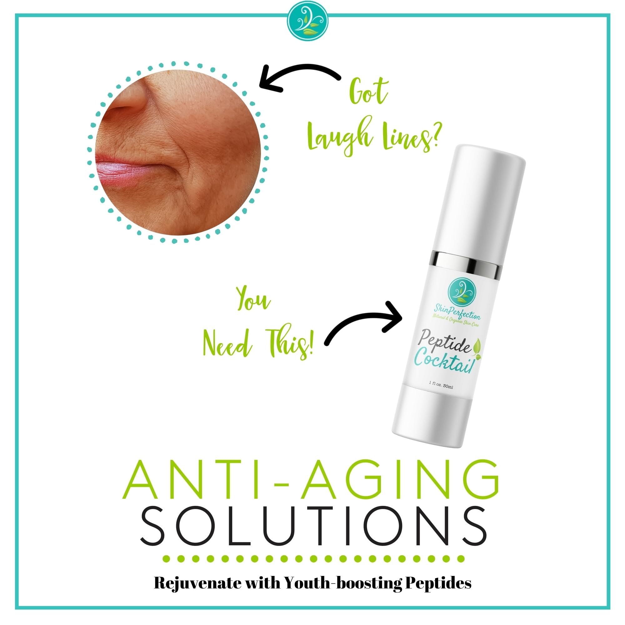 Skin Perfection serum box and packaging suggesting premium skincare routine.