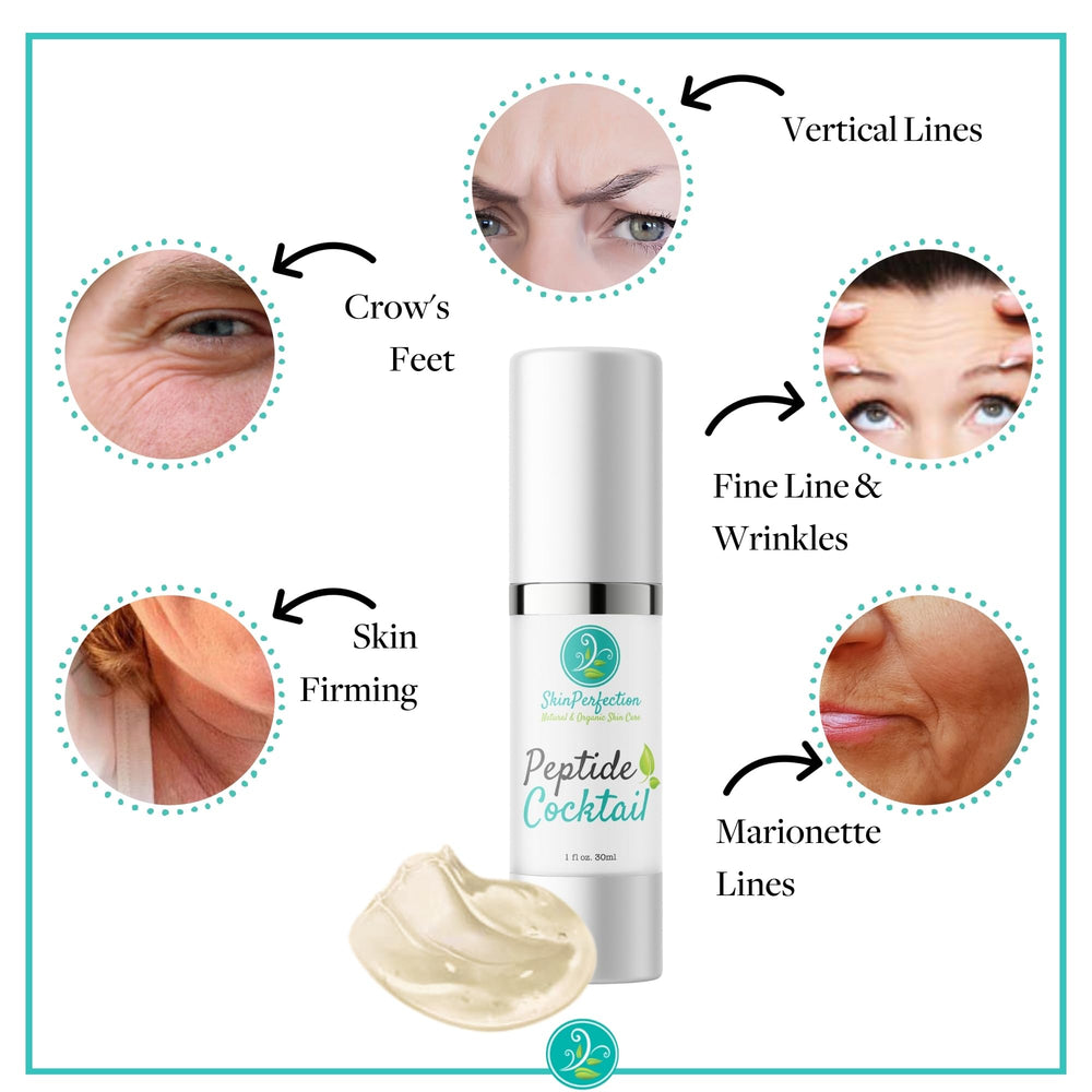 Evening routine setup with Skin Perfection serum as part of night care.