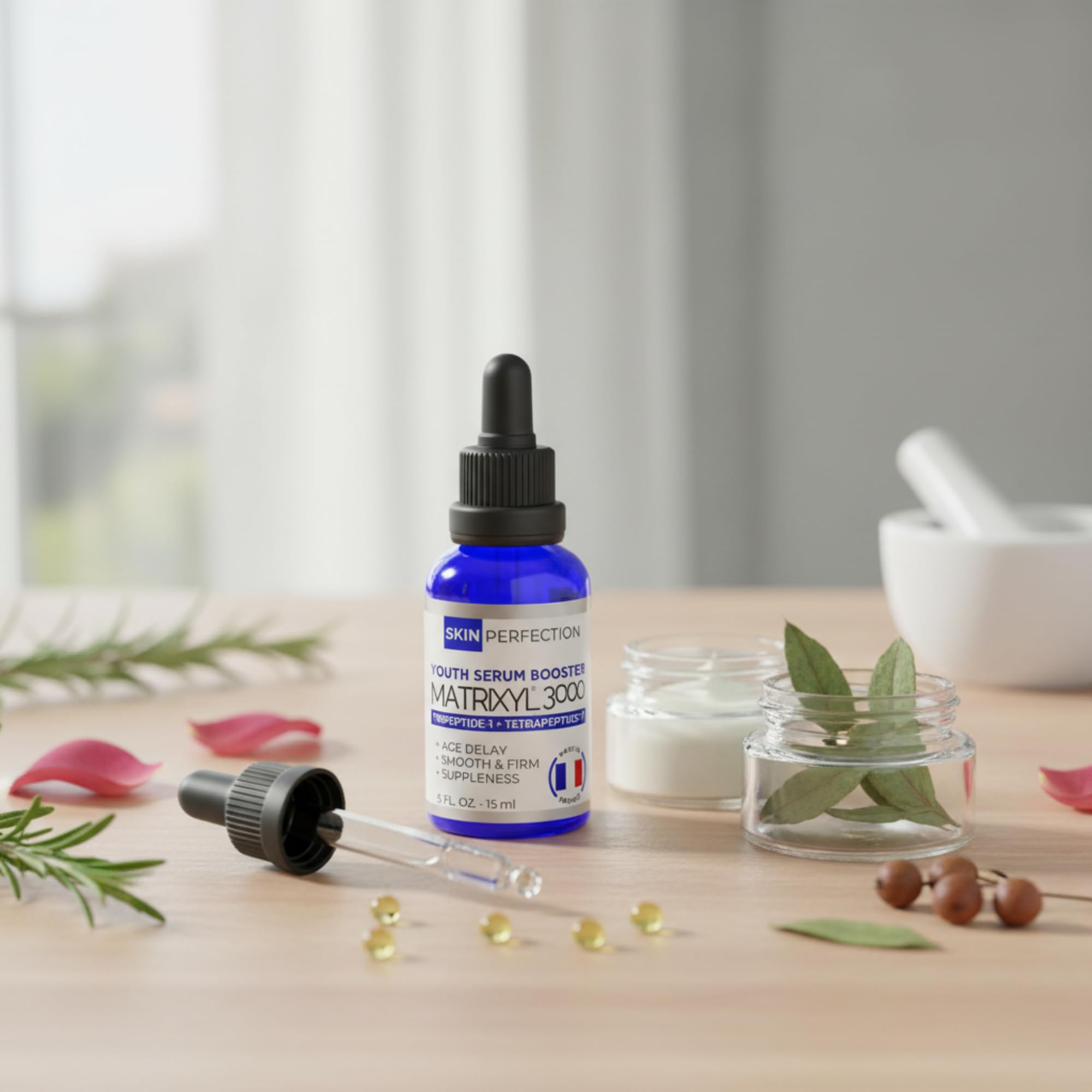 Skin Perfection packaging for Matrixyl 3000 Serum premium routine