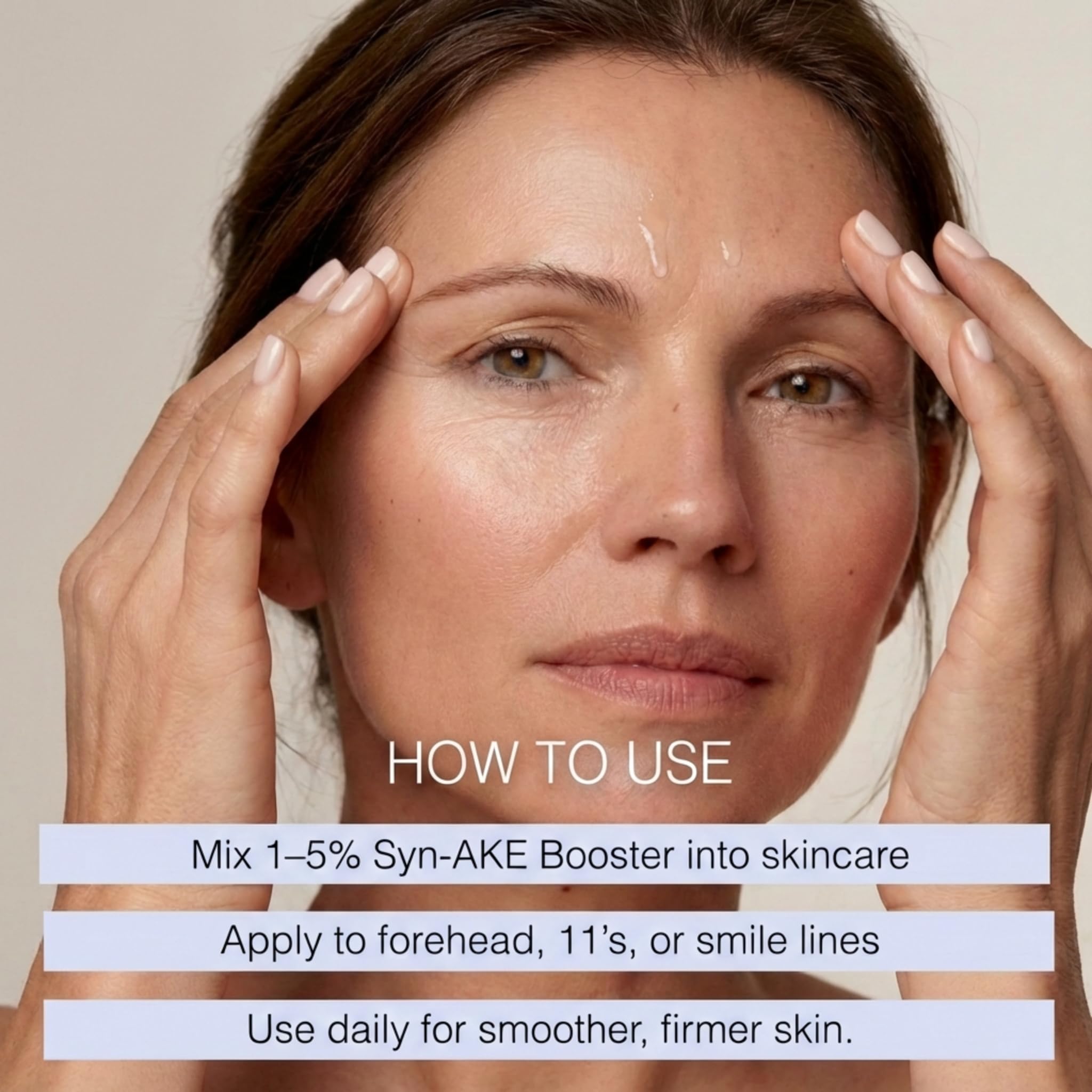 Glycerin and water base highlighted to show a gentle, skin-friendly formula.