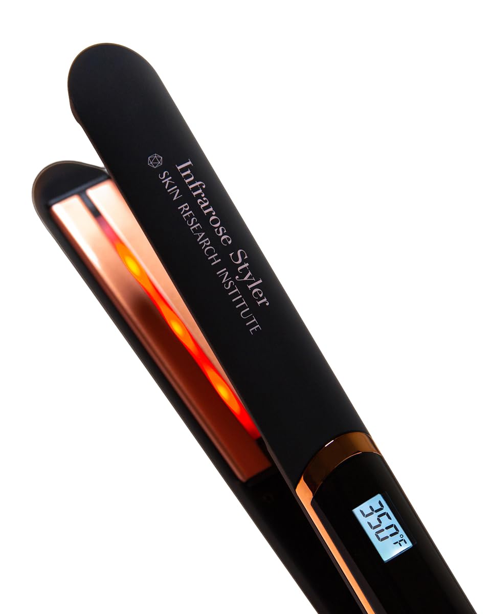 Skin Research Institute Infrarose Styler dual voltage for worldwide styling.