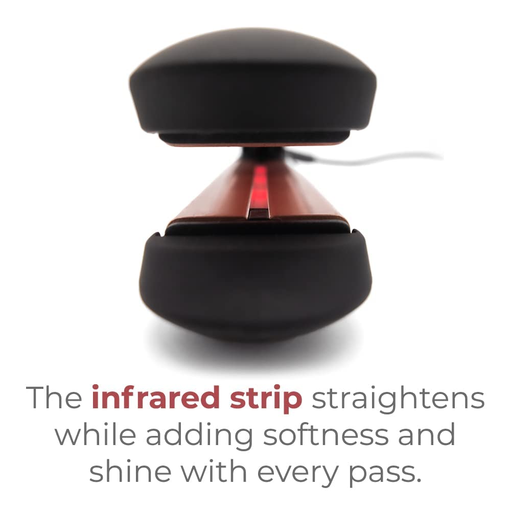 Skin Research Institute Infrarose Styler tourmaline ceramic plates seal cuticle for shine.