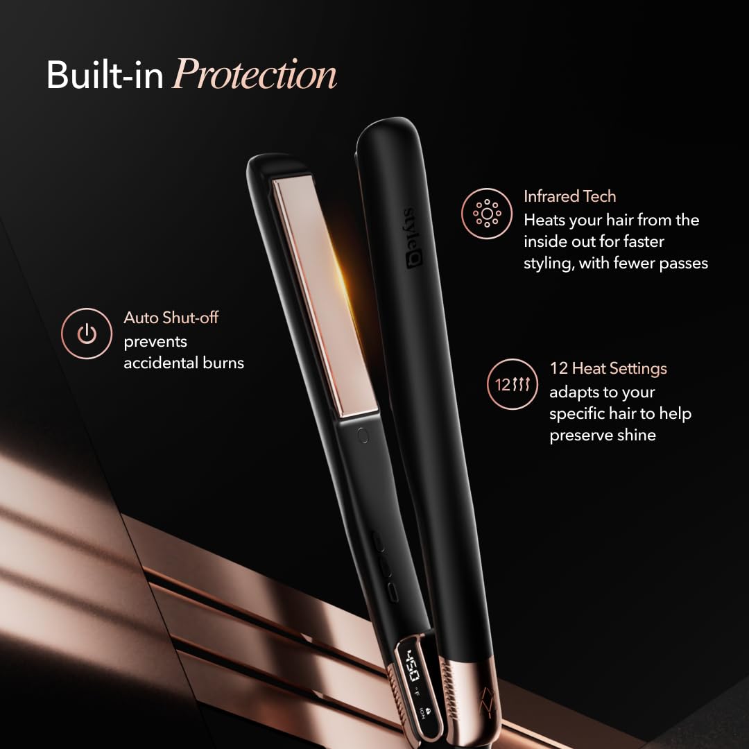 SRILabs StyleQ 12 heat settings offering customizable styling options.