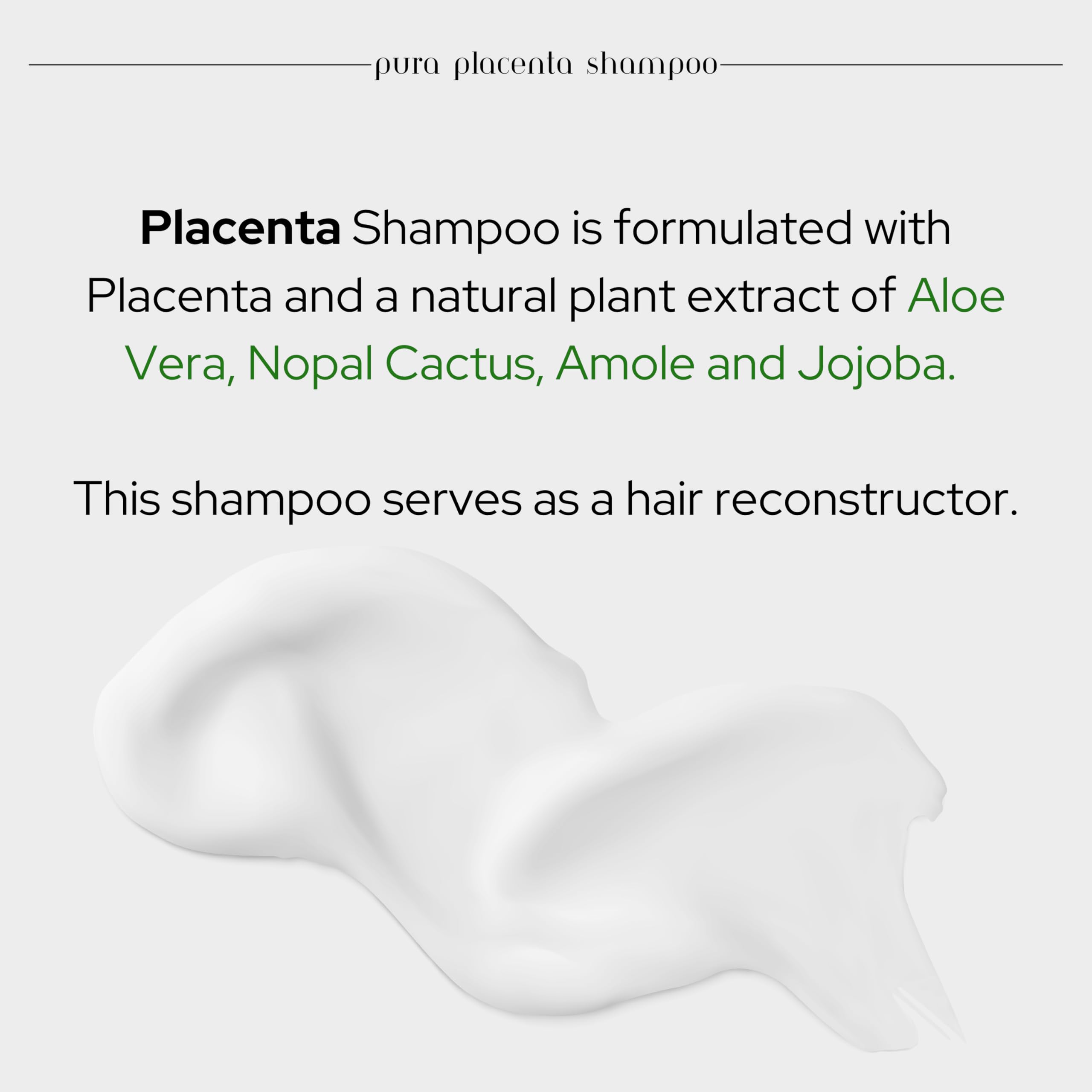 Skin Revolution Cabellina Pura lathers through hair for deep nourishment.