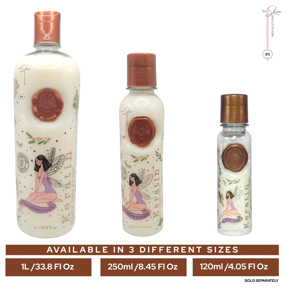 Skin Revolution Ritual Botanico clarifying shampoo bottle ready for cleansing residue removal.