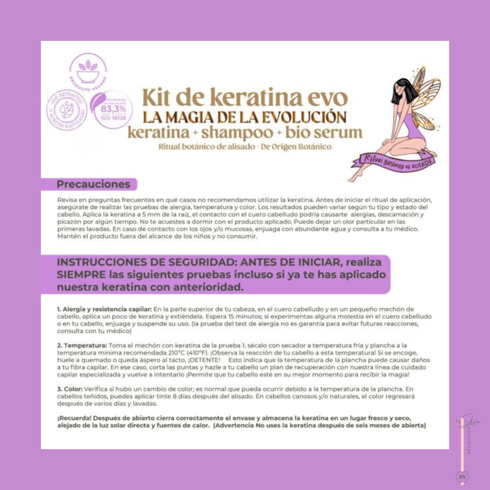 Skin Revolution Ritual Botánico clarifying shampoo label for buildup removal.