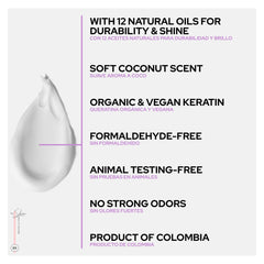 Skin Revolution Ritual Botánico packaging highlights 12 natural oils for nourishment.