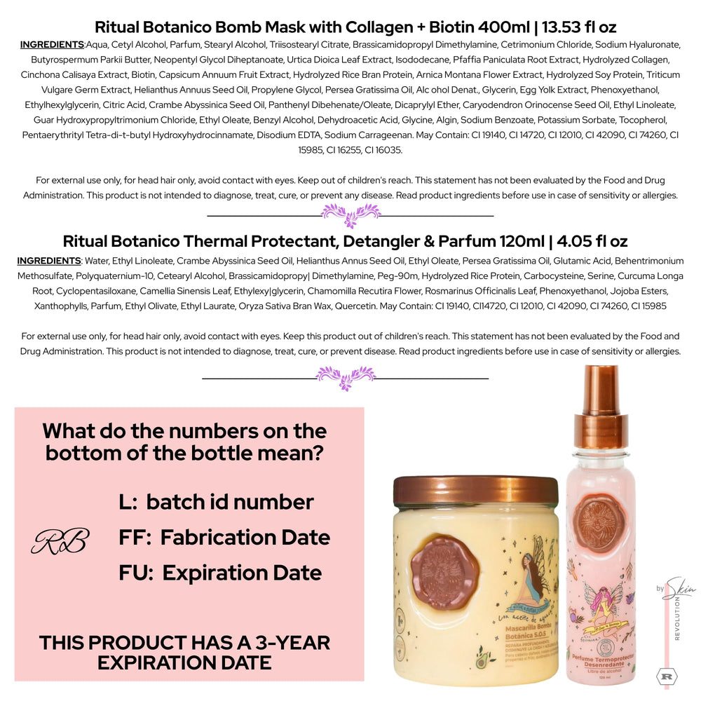 Skin Revolution Ritual Botanico packaging box highlighting vegan natural formula.