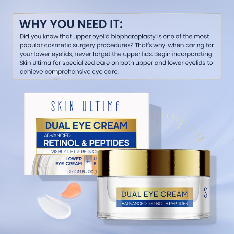 SKIN ULTIMA Dual Eye Cream cruelty-free and dermatologist tested.