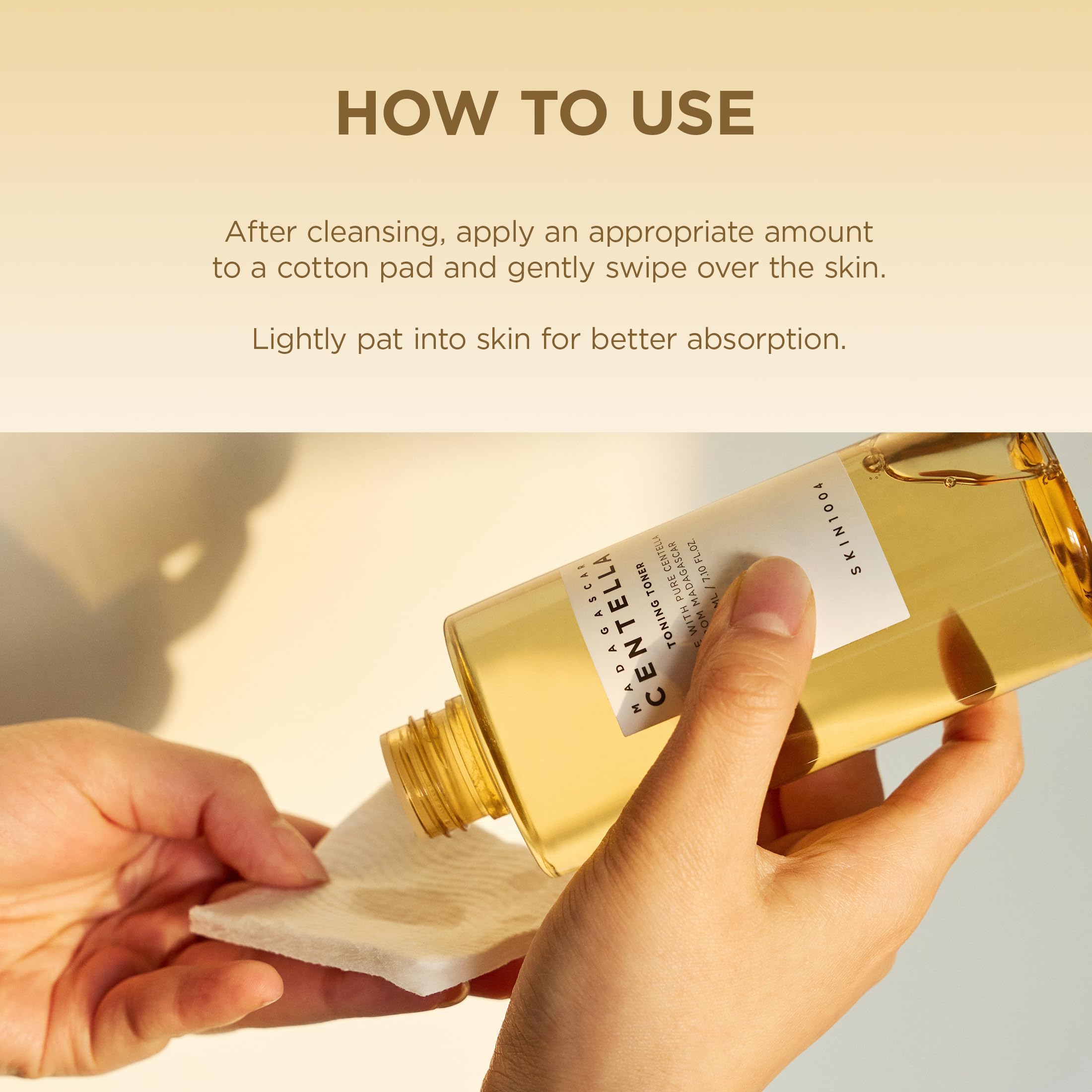 SKIN1004 Centella Toning Toner Madagascar origin highlights natural calming formulation.