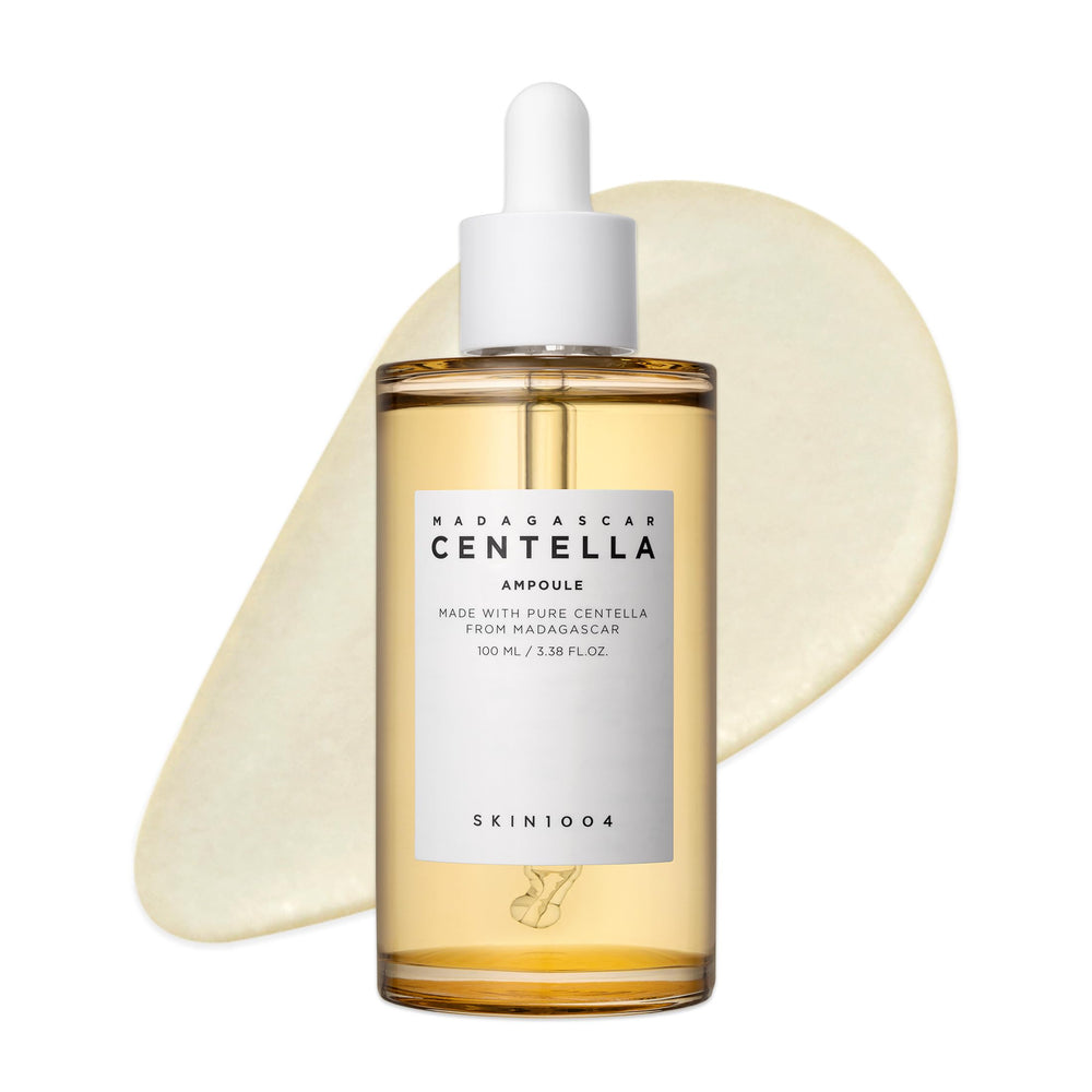 SKIN1004 Madagascar Centella Ampoule bottle shows premium packaging for calm, hydrated skin