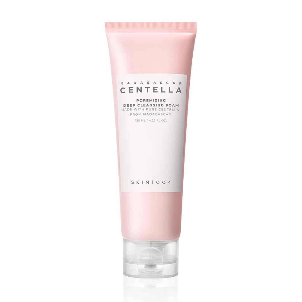 SKIN1004 Madagascar Centella Poremizing Foam bottle front for a gentle daily cleanse