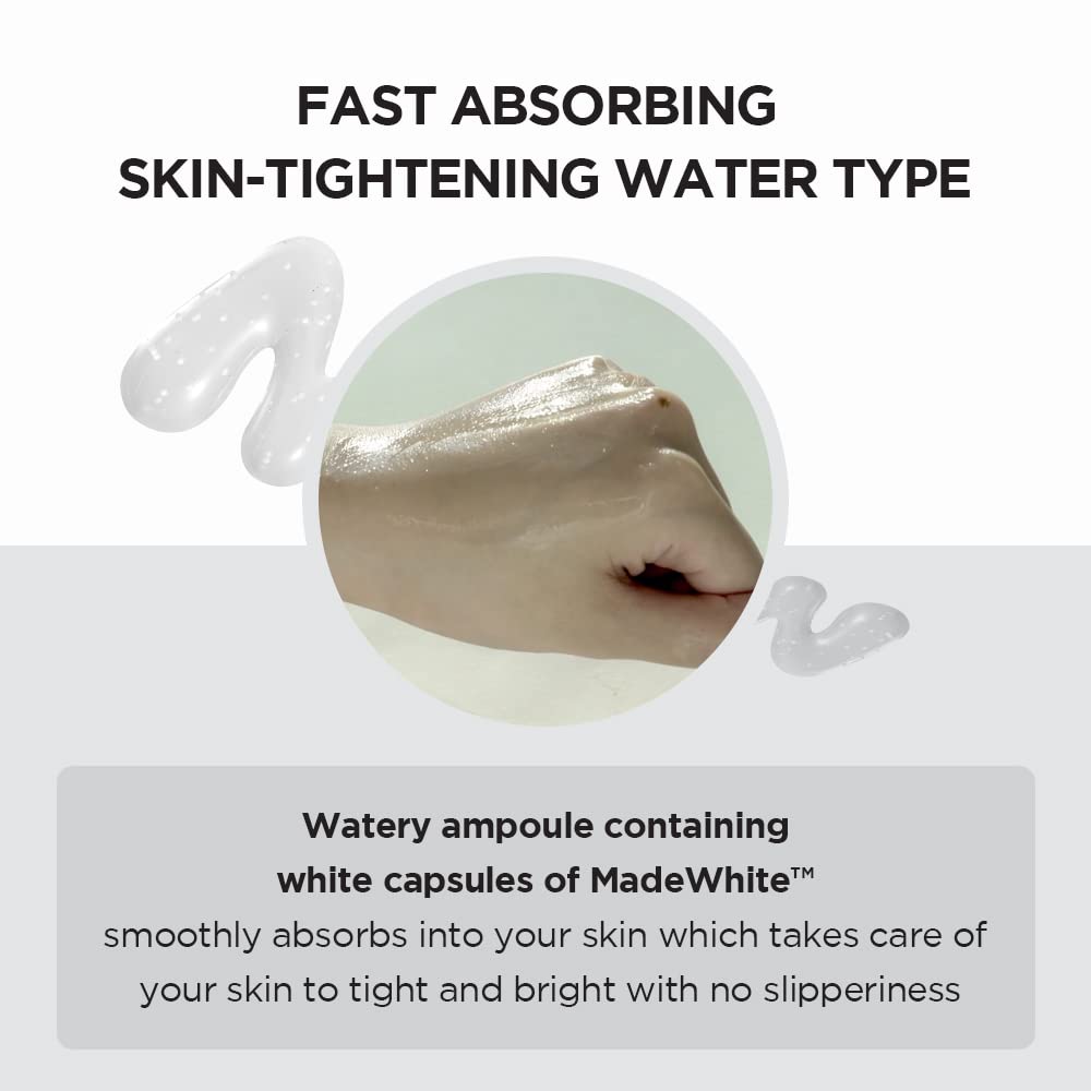 SKIN1004 Madagascar Centella tone brightening capsule ampoule dispensing close-up showing microcapsules