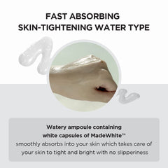 SKIN1004 Madagascar Centella tone brightening capsule ampoule dispensing close-up showing microcapsules