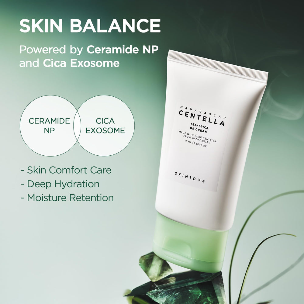 SKIN1004 Tea-Trica B5 Cream tea tree water close-up