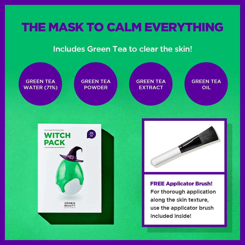 SKIN1004 Witch Pack cooling mud provides a refreshing after-feel.