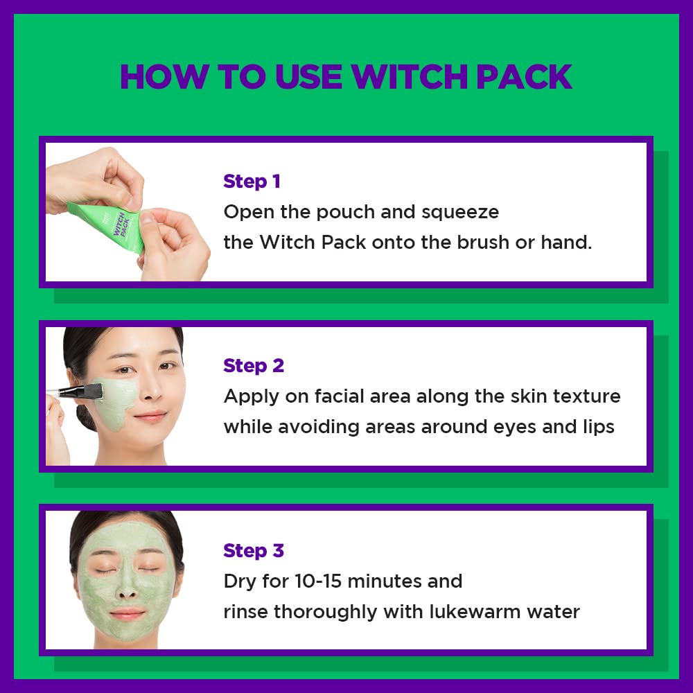 SKIN1004 Witch Pack after-use face feels softer and smoother.