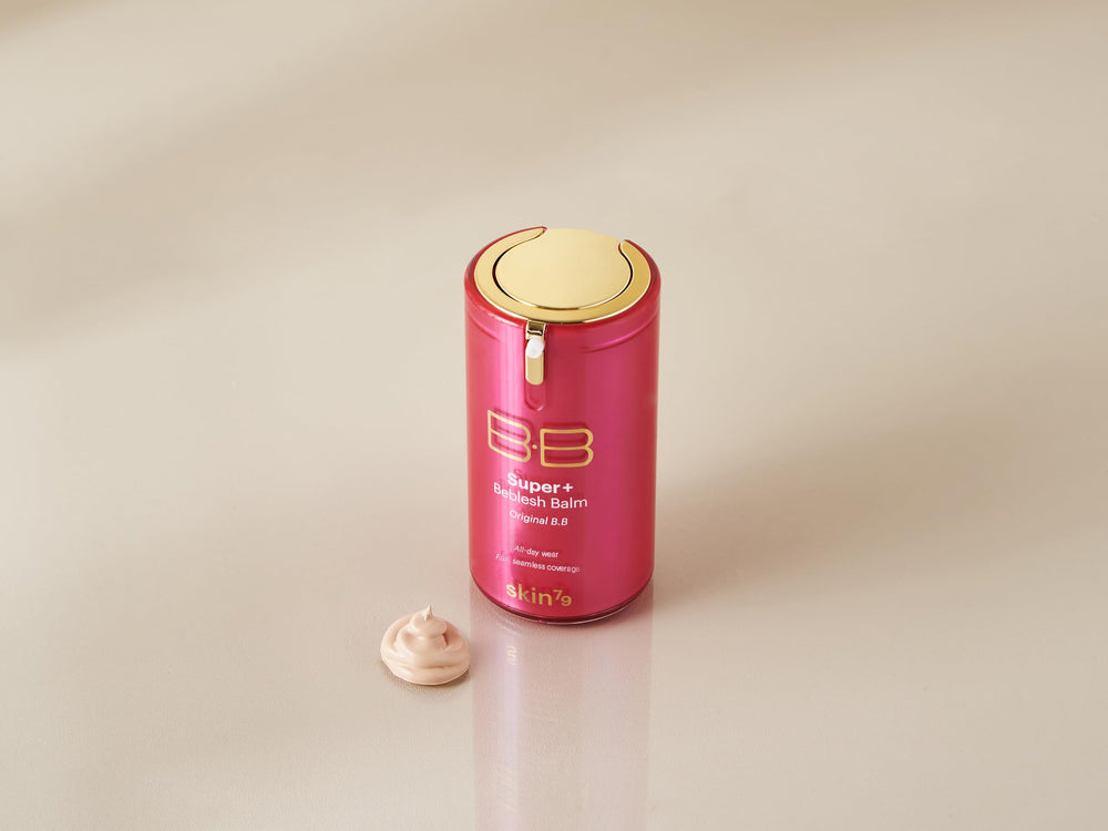 Smooth texture of SKIN79 Pink BB Cream facilitates easy application