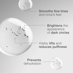 Skincode Exclusive Eye Booster applies smoothly to brighten tired-looking eyes.