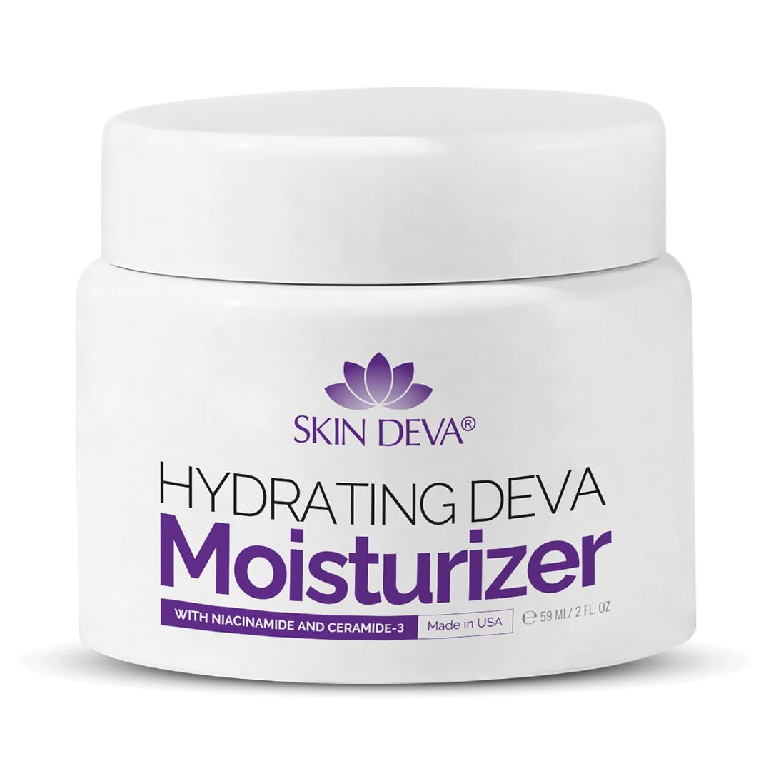 SKIN DEVA hydrating moisturizer bottle front view for daily hydration