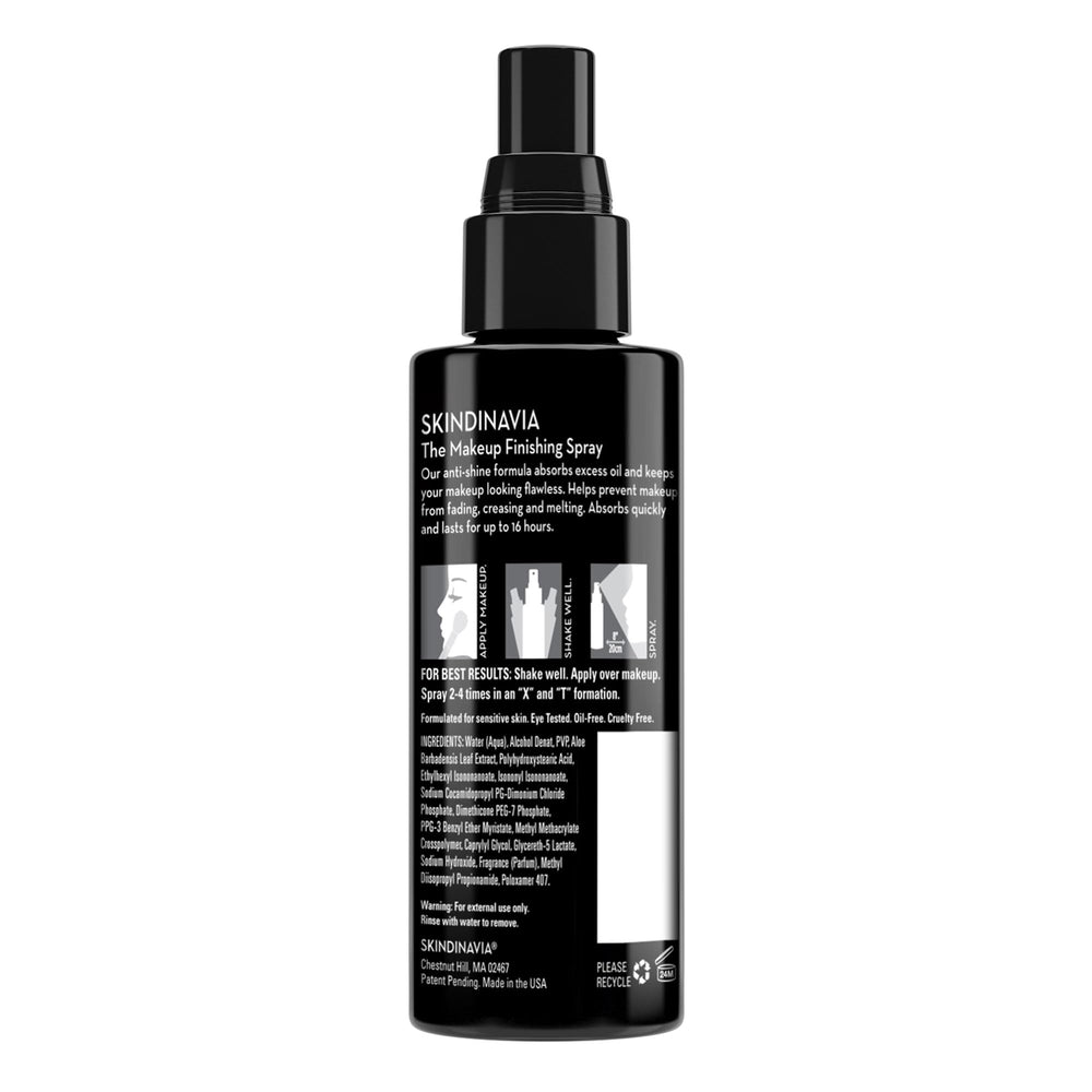 Ingredients list highlights hypoallergenic, silicone-free formula for sensitive skin.
