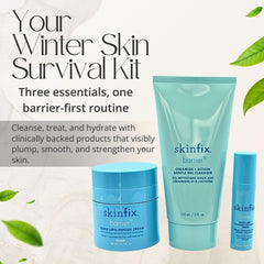 Skinfix Barrier Bundle Serum plump bottle, visibly smoothing fine lines and boosting hydration