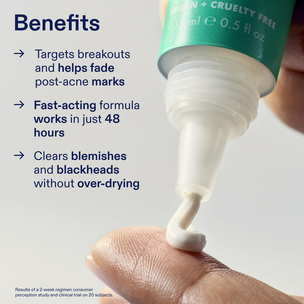 Skinfix serum texture close-up shows lightweight, non-greasy finish ideal for quick absorption