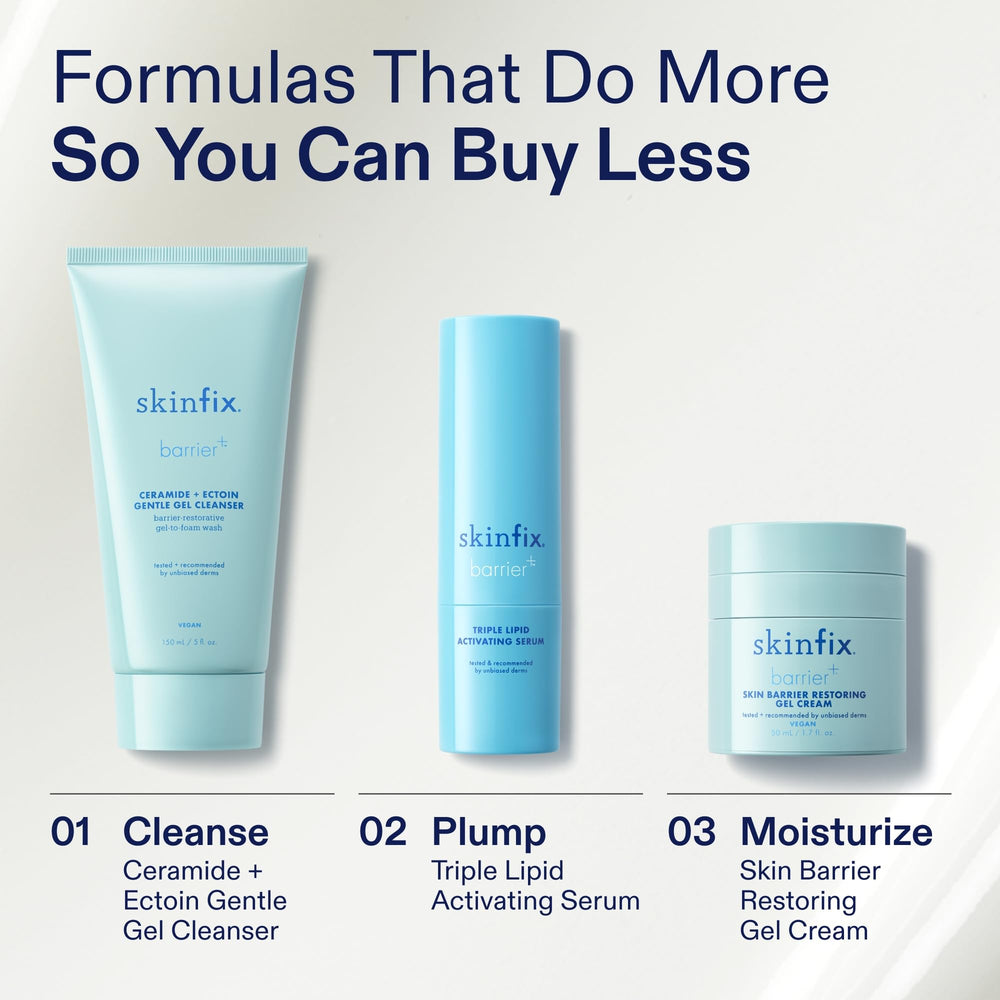Visible pores appear refined after using Skinfix gel cream