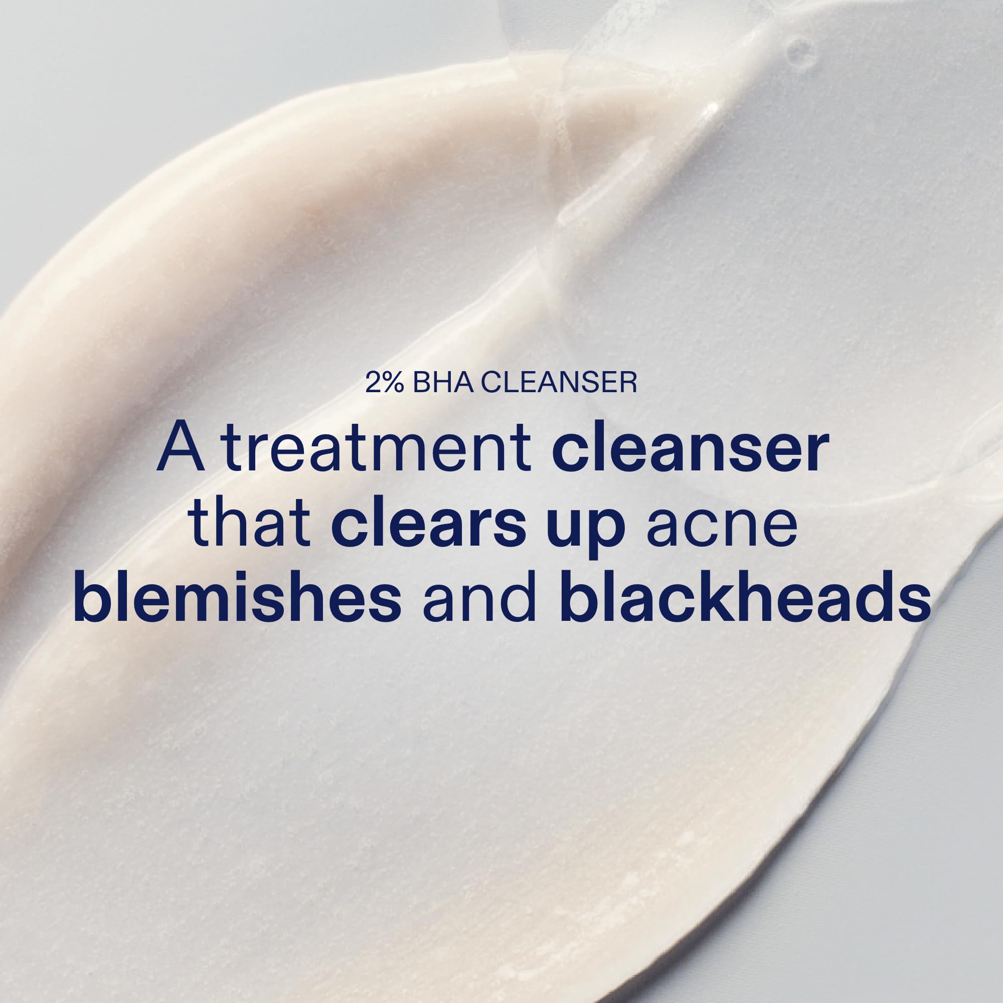 Skinfix triple threat mini BHA cleanser closeup for clearer pores