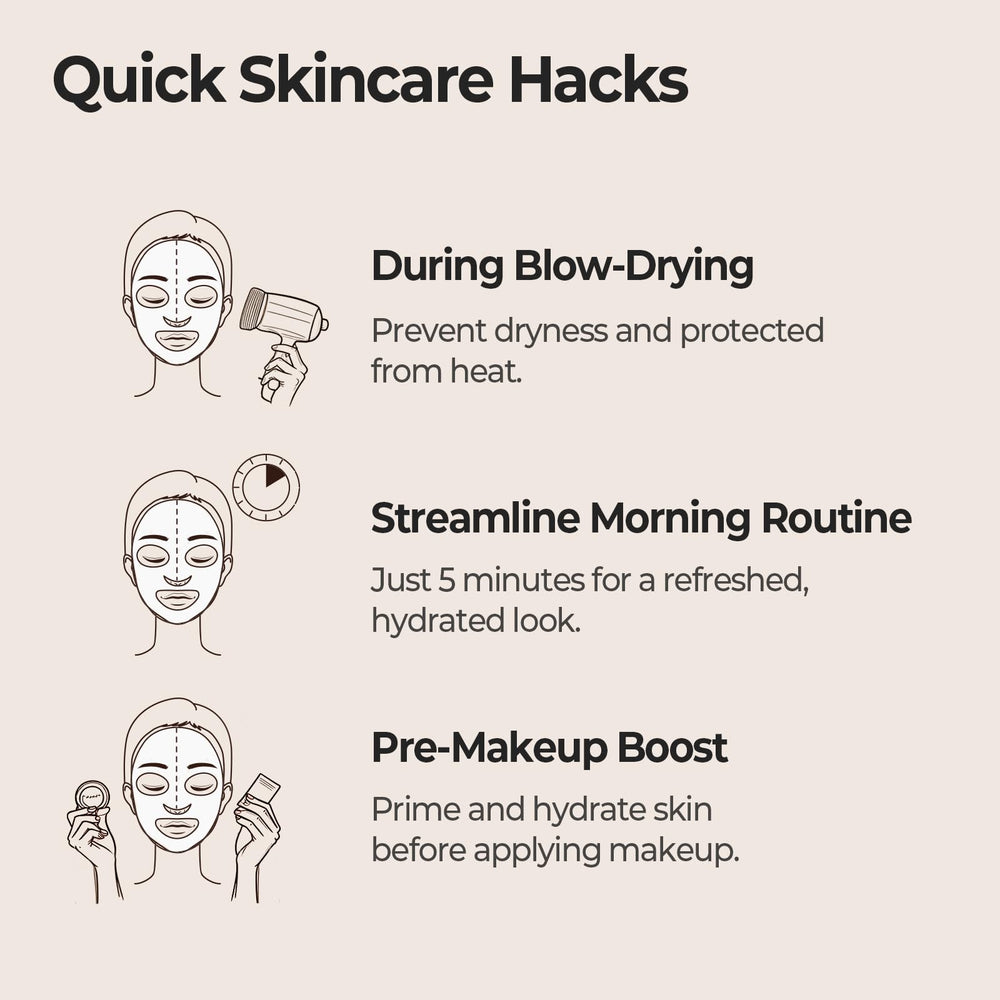 SKINFOOD 1957 Acorn Pore Daily Mask demonstrates pore tightening action.