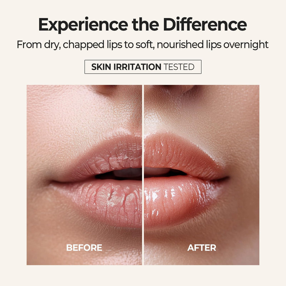 Manuka honey ingredient highlights natural moisture for lips.