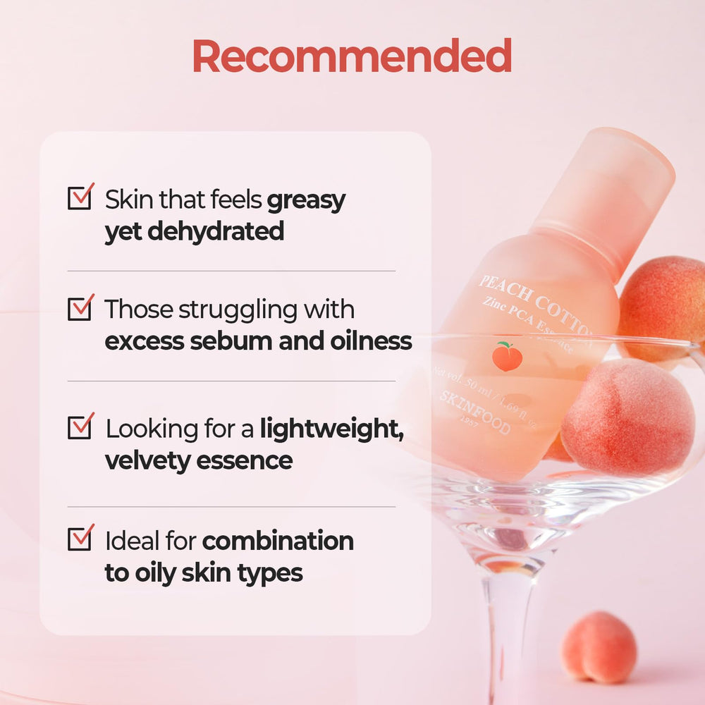 Balanced hydration and oil control on skin with SKINFOOD primer