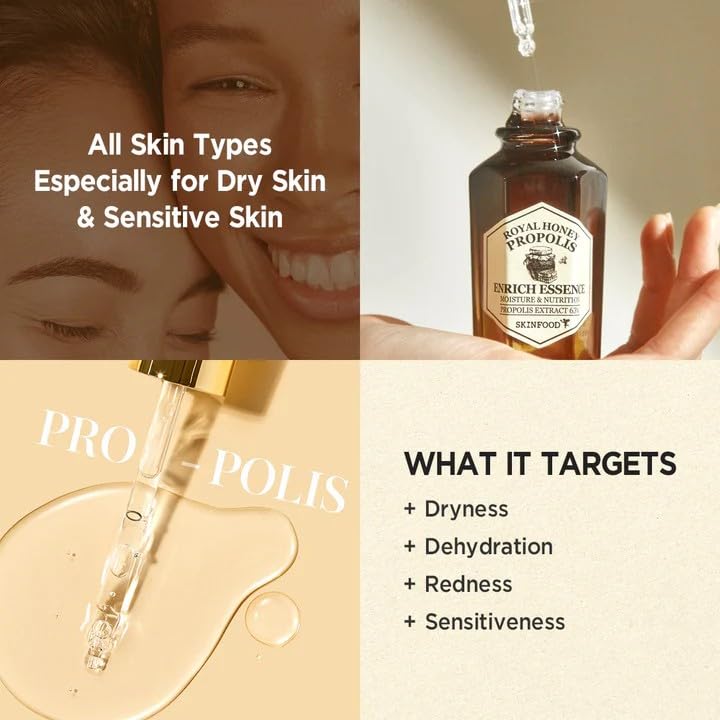 Close-up of Royal Jelly extract in SKINFOOD formula for skin vitality