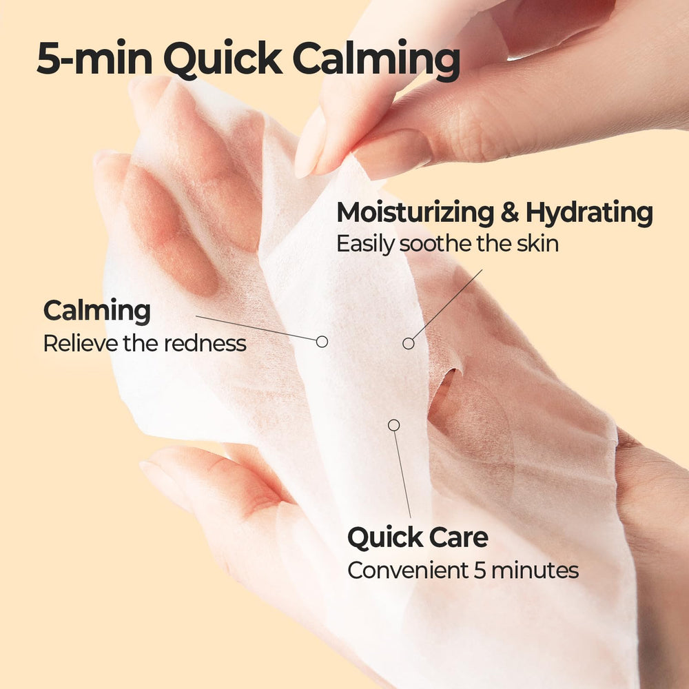 SKINFOOD Carrot Carotene Daily Mask applying on skin for moisture boost