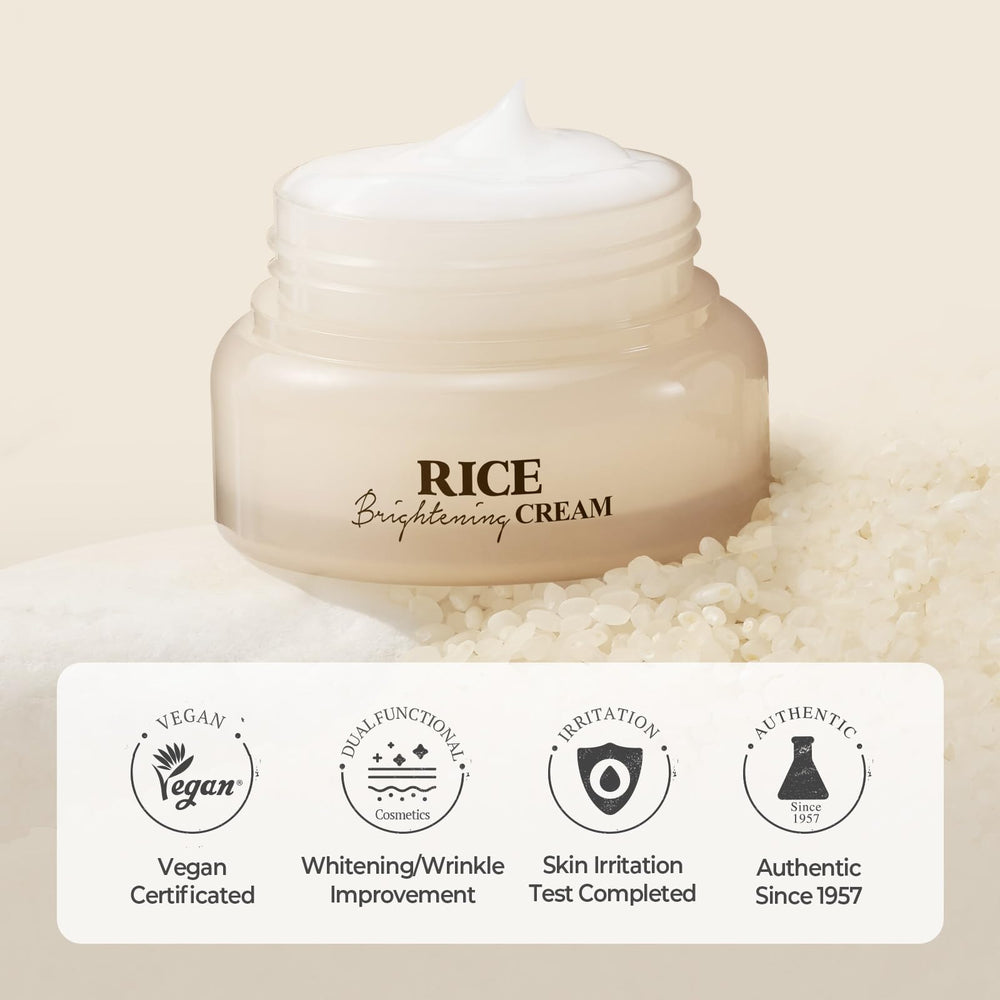 SKINFOOD rice water ingredient glow shot hints brightness and deep hydration