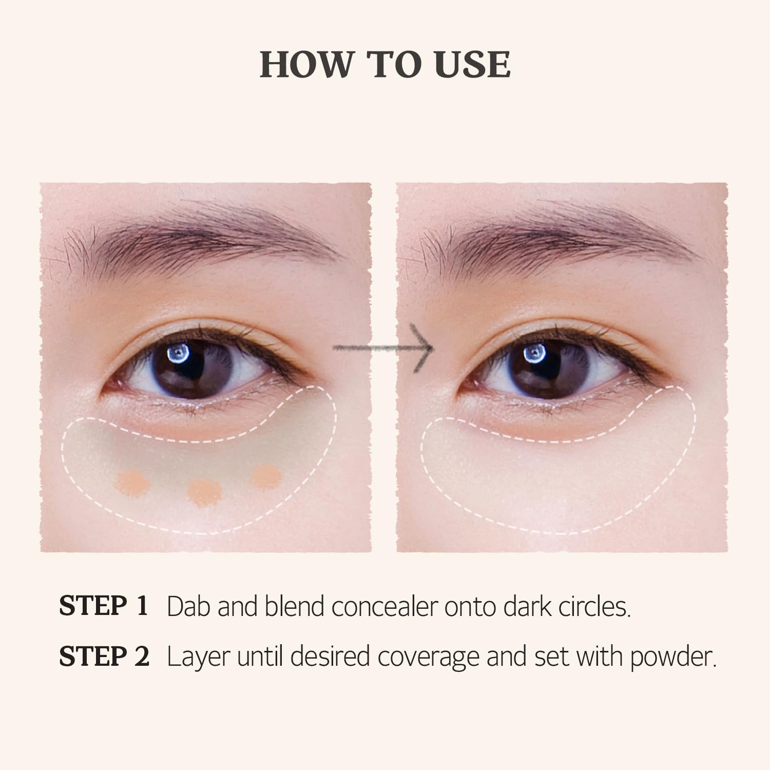 SKINFOOD Salmon Concealer with roe extract emphasizes nourishing care around the eyes