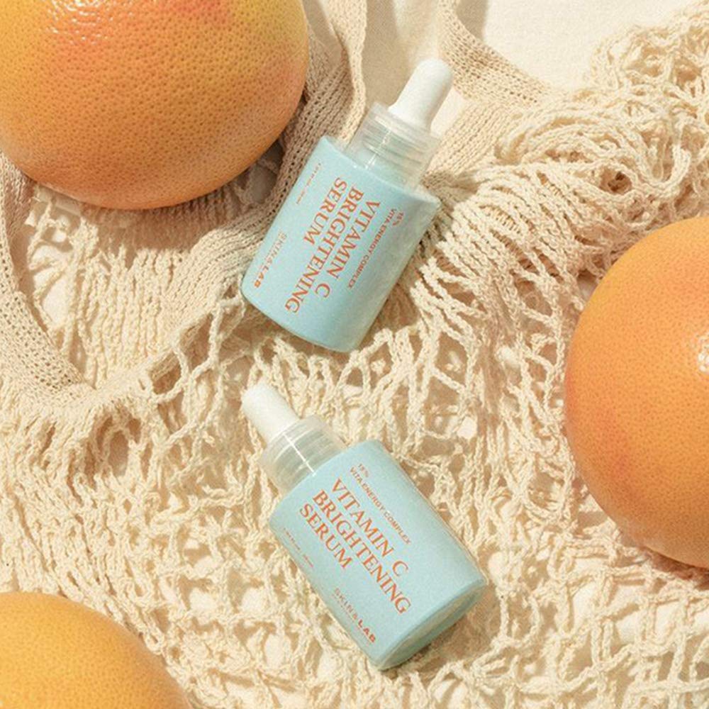 SKIN&LAB vitamin C routine in morning skincare.