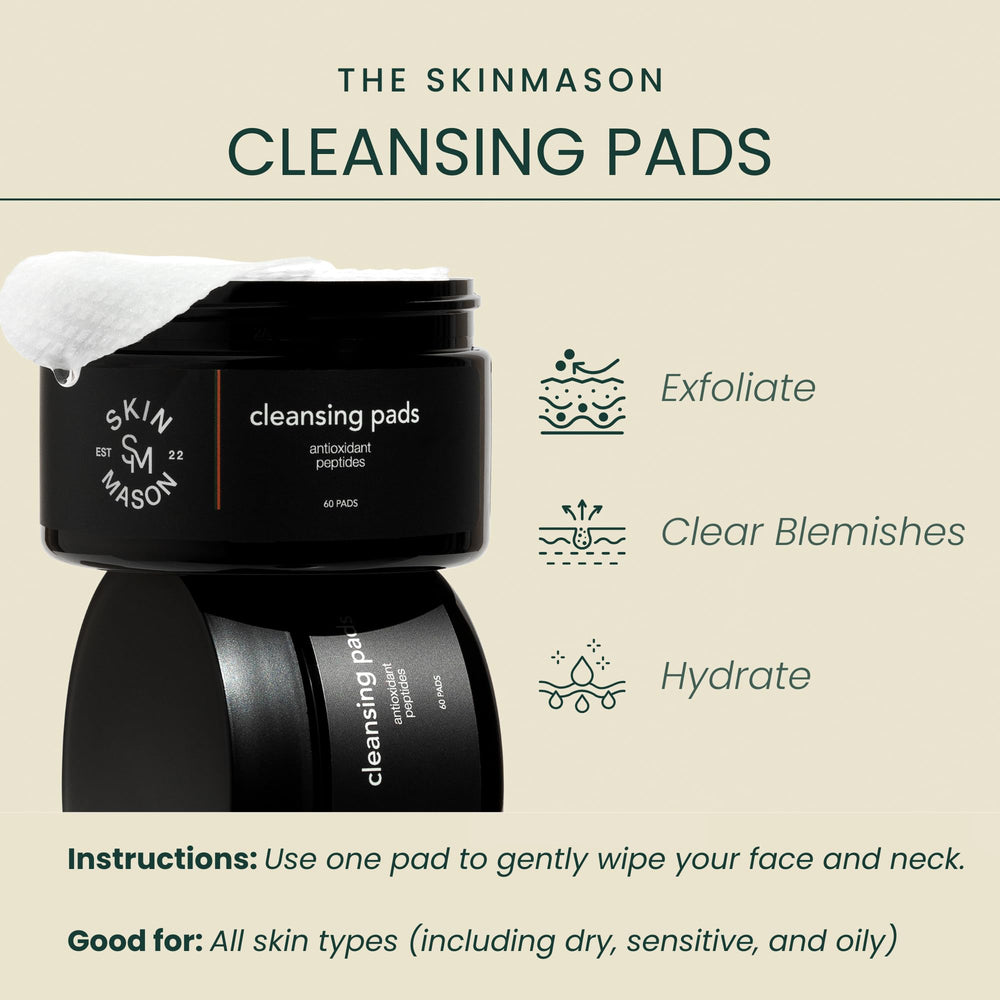 SkinMason pads hydration emphasis with a soothing feel after use.