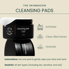 SkinMason pads hydration emphasis with a soothing feel after use.