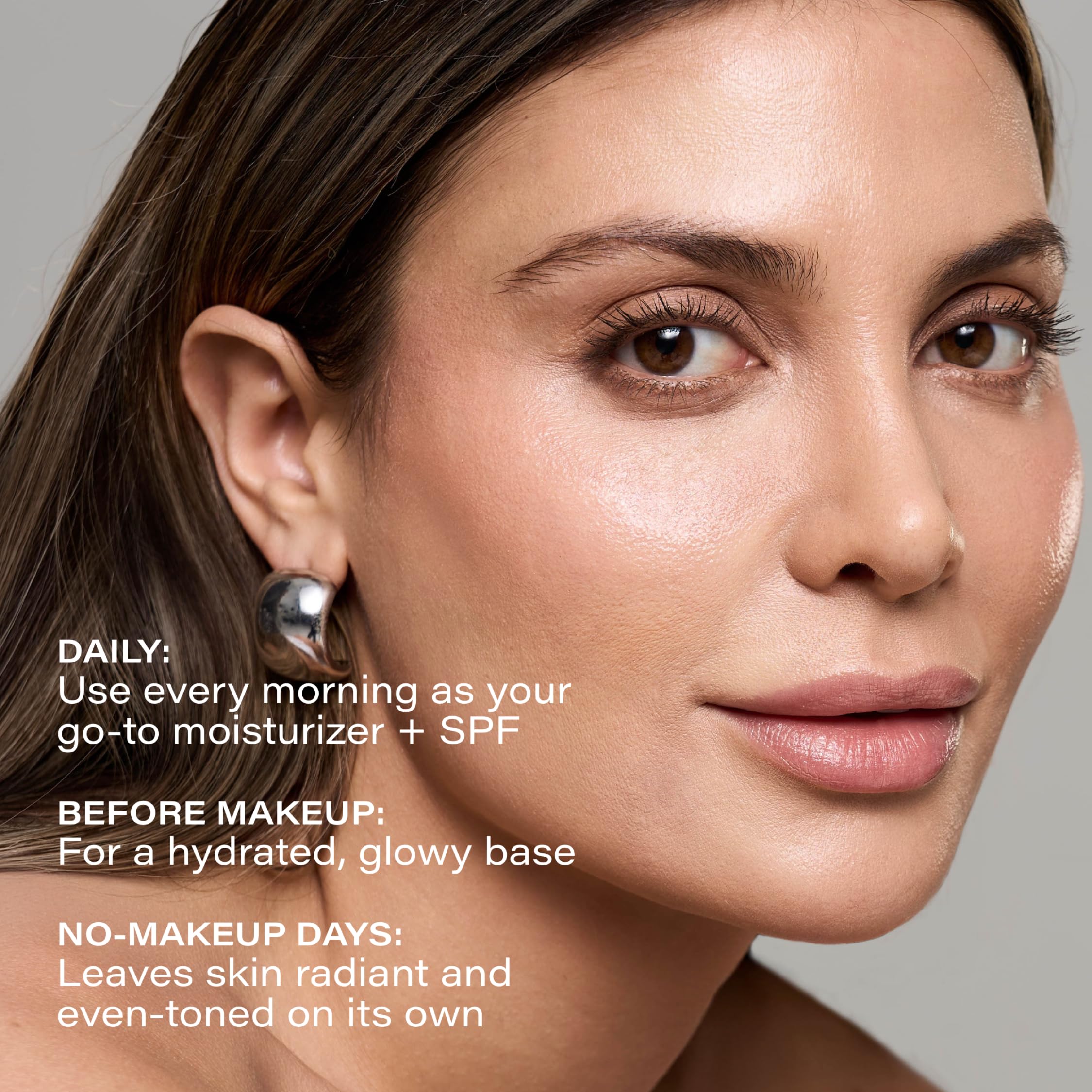 SKINN Age Reset cream texture close-up with non-greasy finish