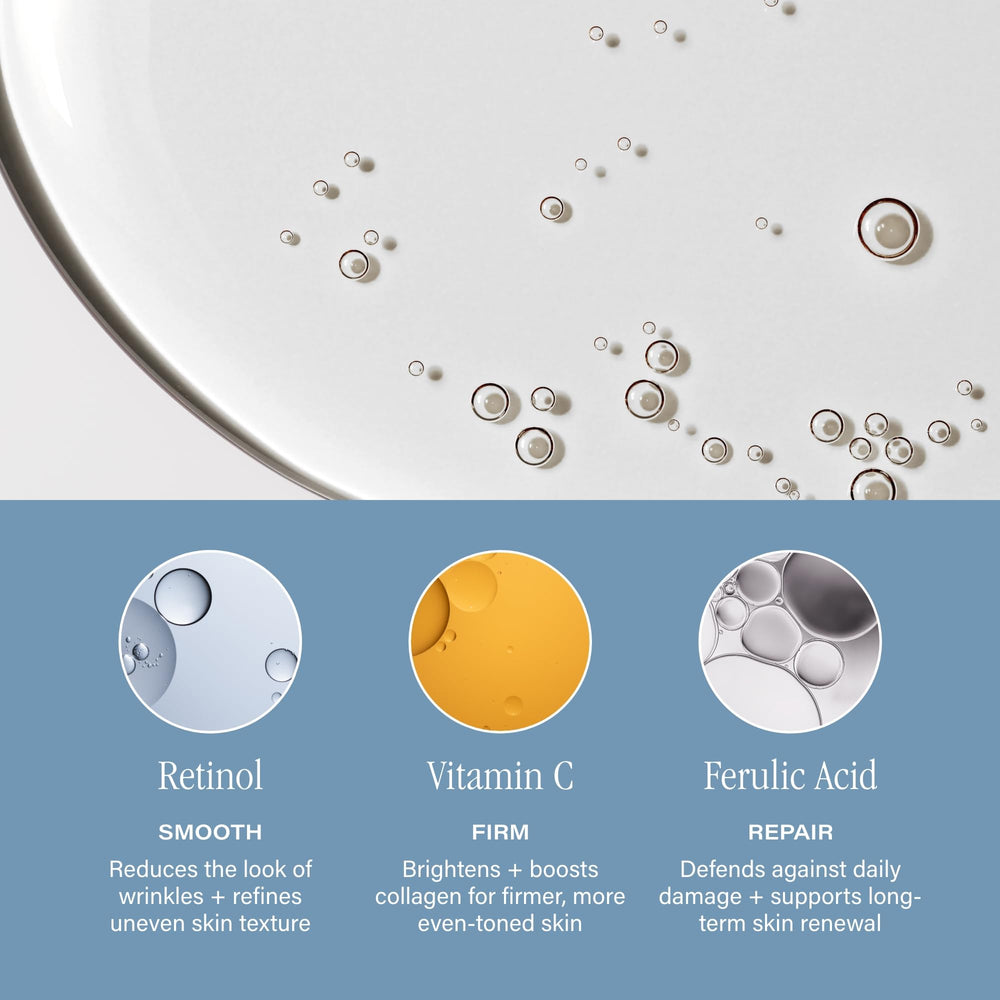 SKINN Deep Wrinkle Serum NAD energy boost concept