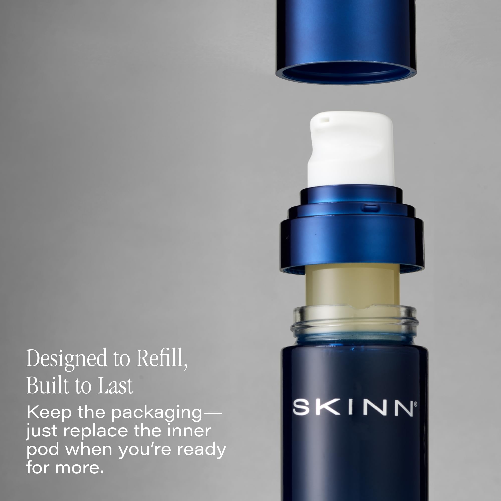 SKINN Deep Wrinkle Serum suitable for morning and evening use