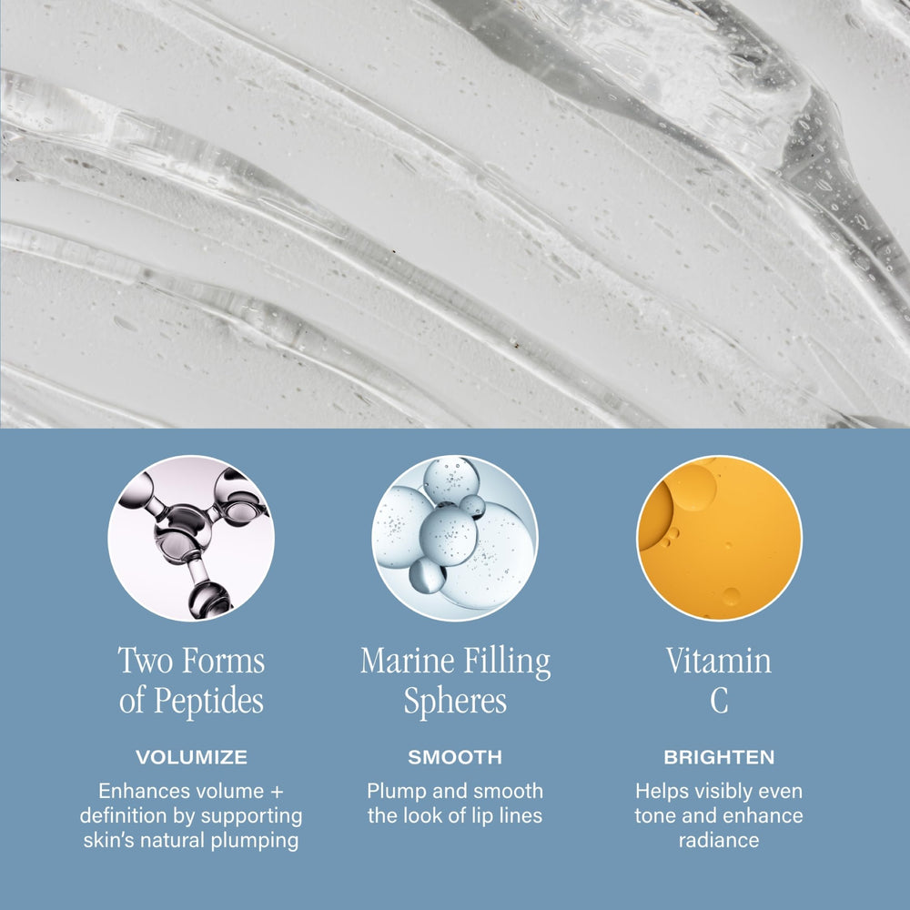 Tube cap and sleek design of SKINN Lip6X packaging.