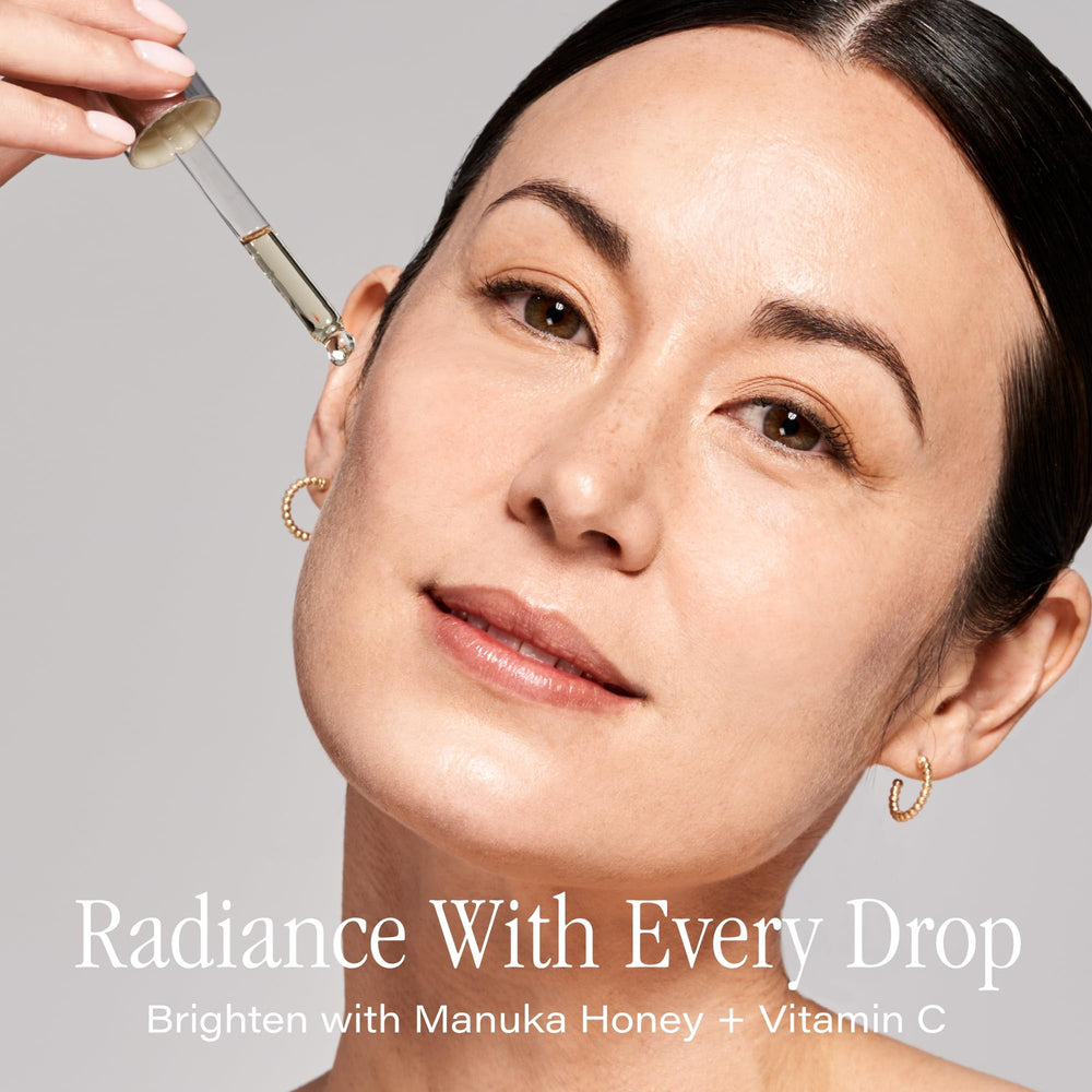 SKINN luminous face oil dropper delivering a light hydration boost for daily radiance