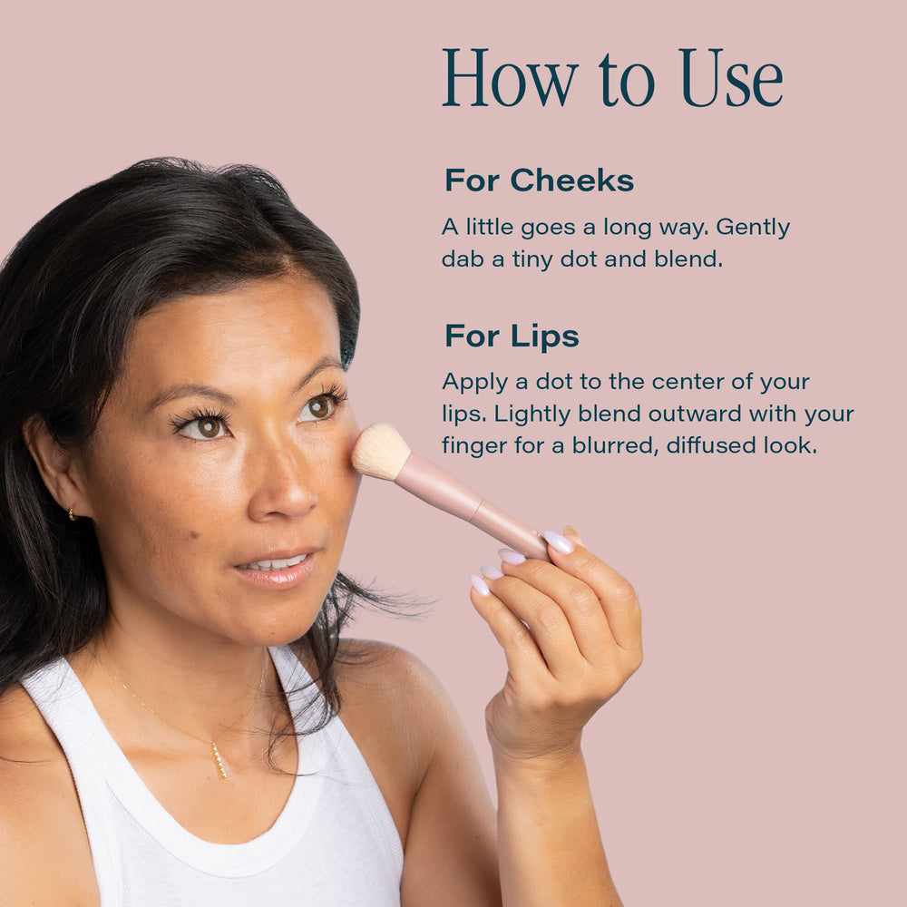 SKINN packaging emphasizes sleek design for portable, on-the-go touch-ups.