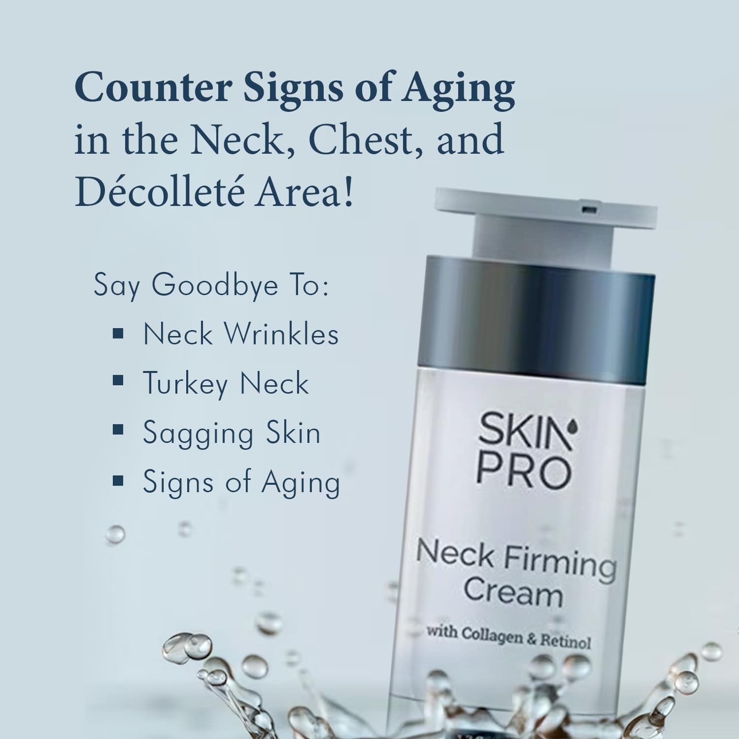 SkinPro Neck Cream ingredients Argireline marine collagen retinol
