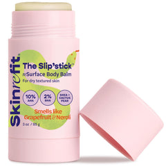 Skinrefit Slip'stick being applied smoothly for gentle exfoliation and smoother skin.