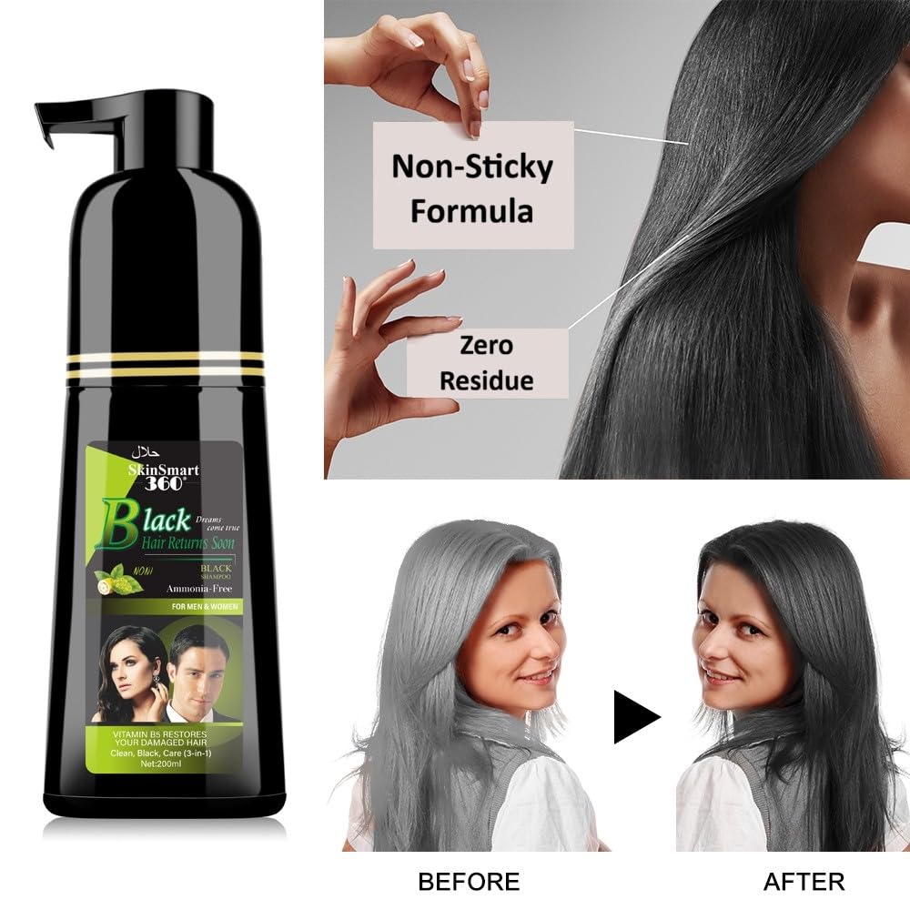 SkinSmart 360 ingredients: noni, ginger, ginseng, argan oil nourish hair
