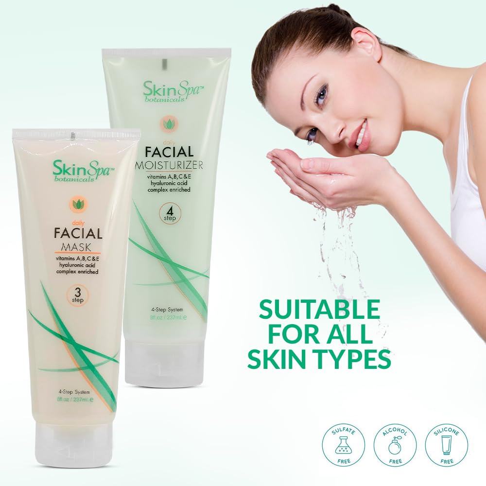 SkinSpa daily facial mud mask suggesting detoxifying clays and hydrating minerals for pores